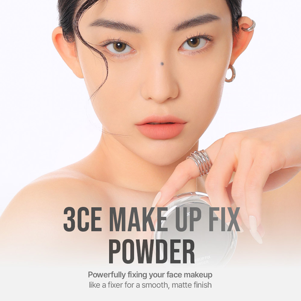 3CE Makeup Fix Powder #Soft Medium (Light, Oil-Free & Lasting Makeup ...