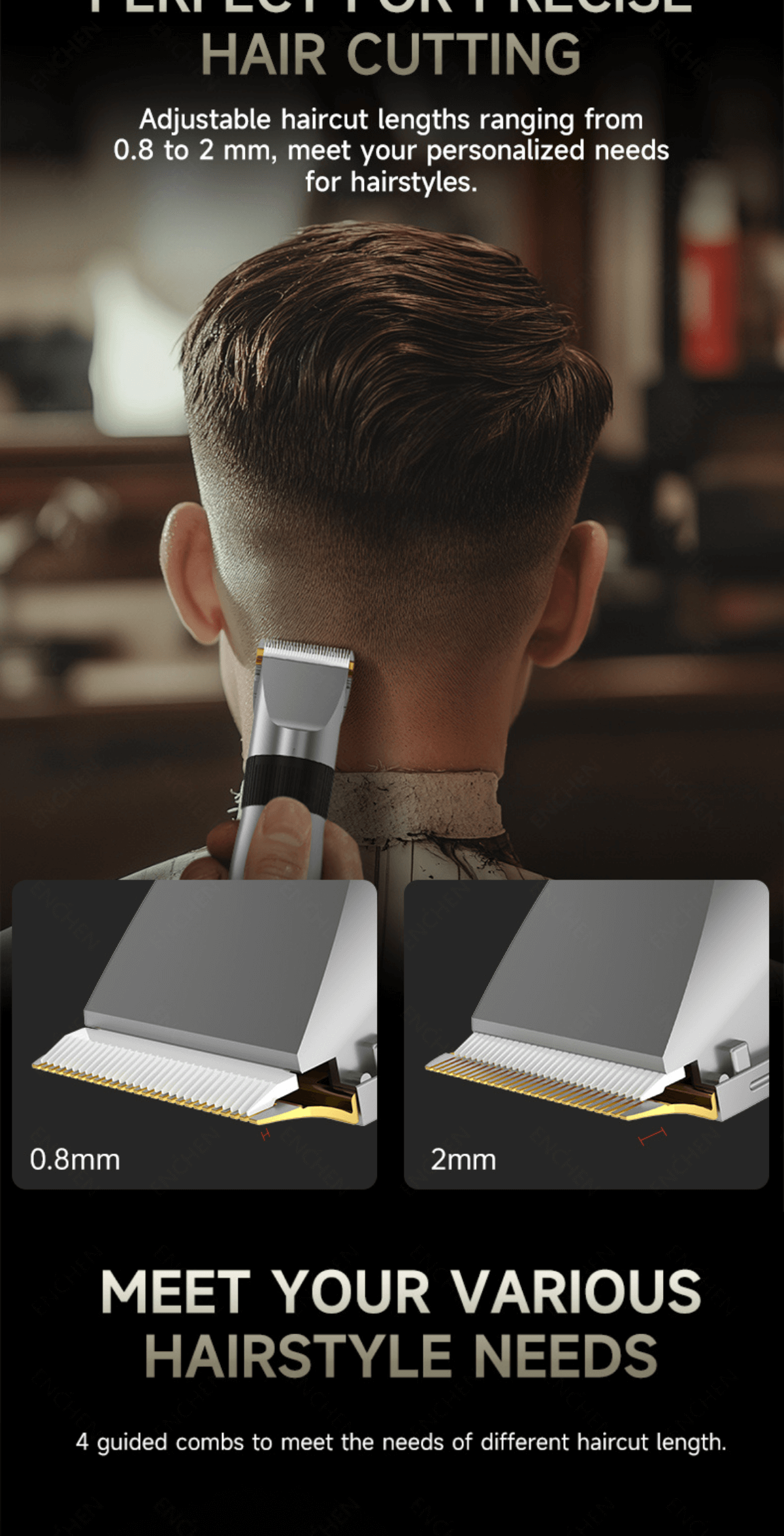 Enchen Sharp X & R Professional Hair Clipper – High-Precision