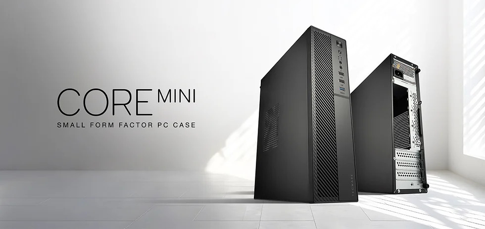 TECWARE CORE MINI SFF PC CASE WITH BUILT IN 250W PSU POWER SUPPLY UNIT ...