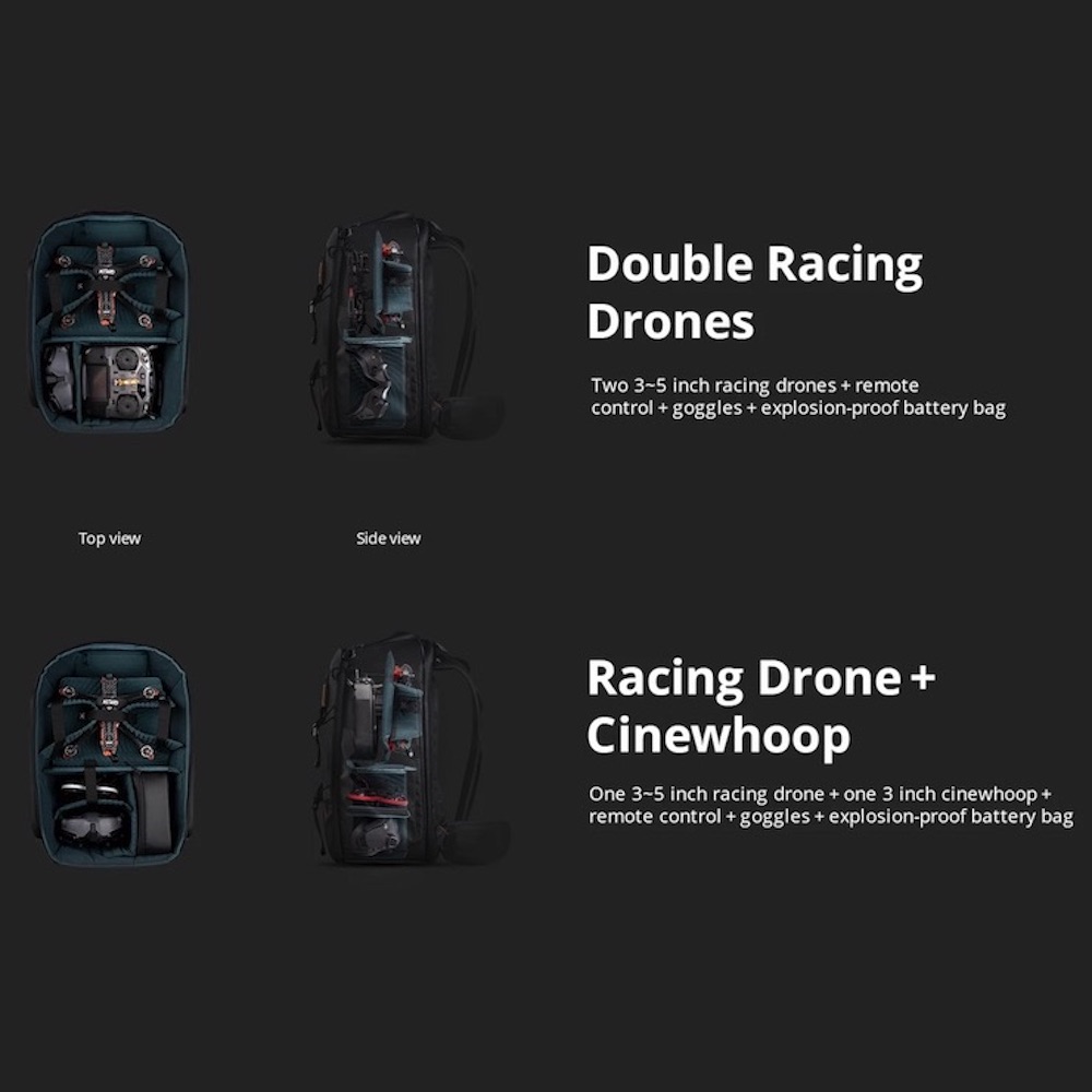 PGYTECH OneMo FPV 30L Backpack Drone Camera Bag | Shopee Singapore