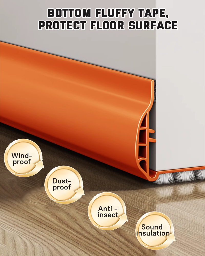 рџ ёрџ гђђsg Stockгђ New Upgrade Door Seal Strip Pvc Doorstopper Soundproof