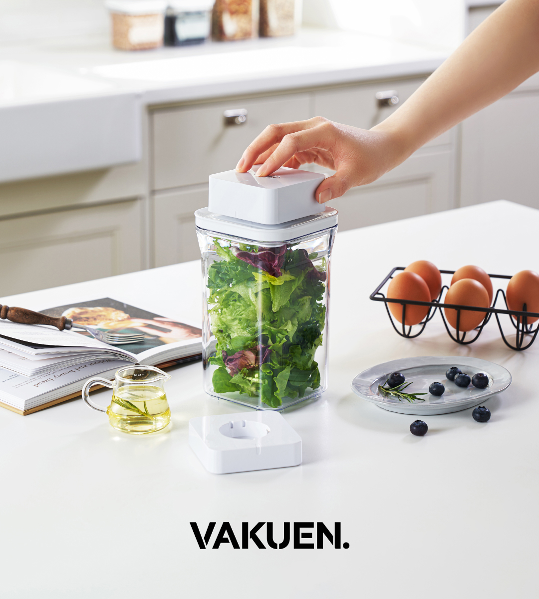 [VAKUEN OFFICIAL] AUTO VACUUM FOOD STORAGE CONTAINER 500 - 3000ML ...
