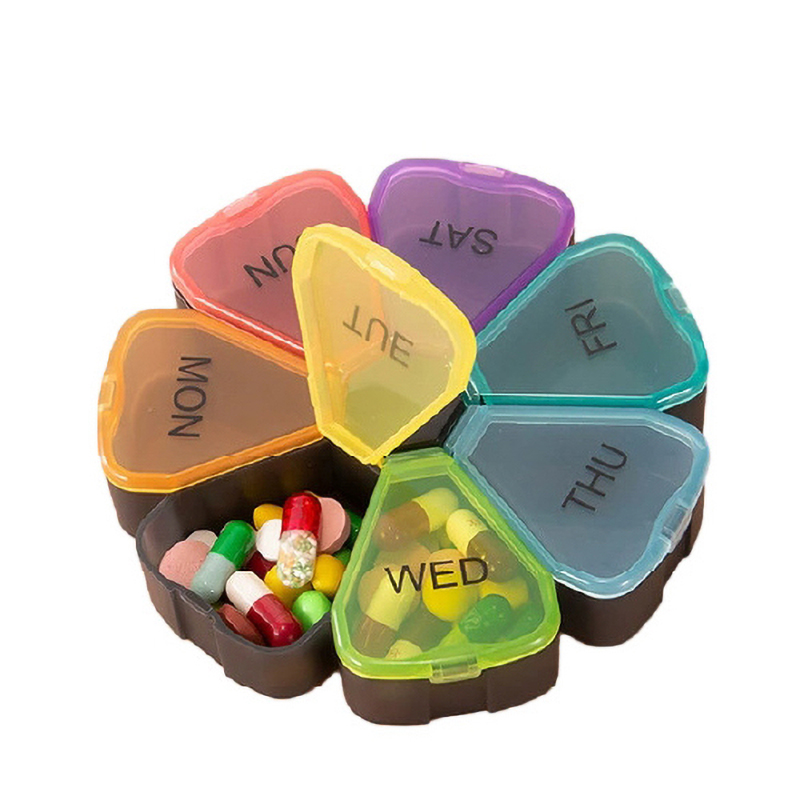 TURTLE Mini Portable Medicine Pill / Vitamin / Supplement Box Organiser ...