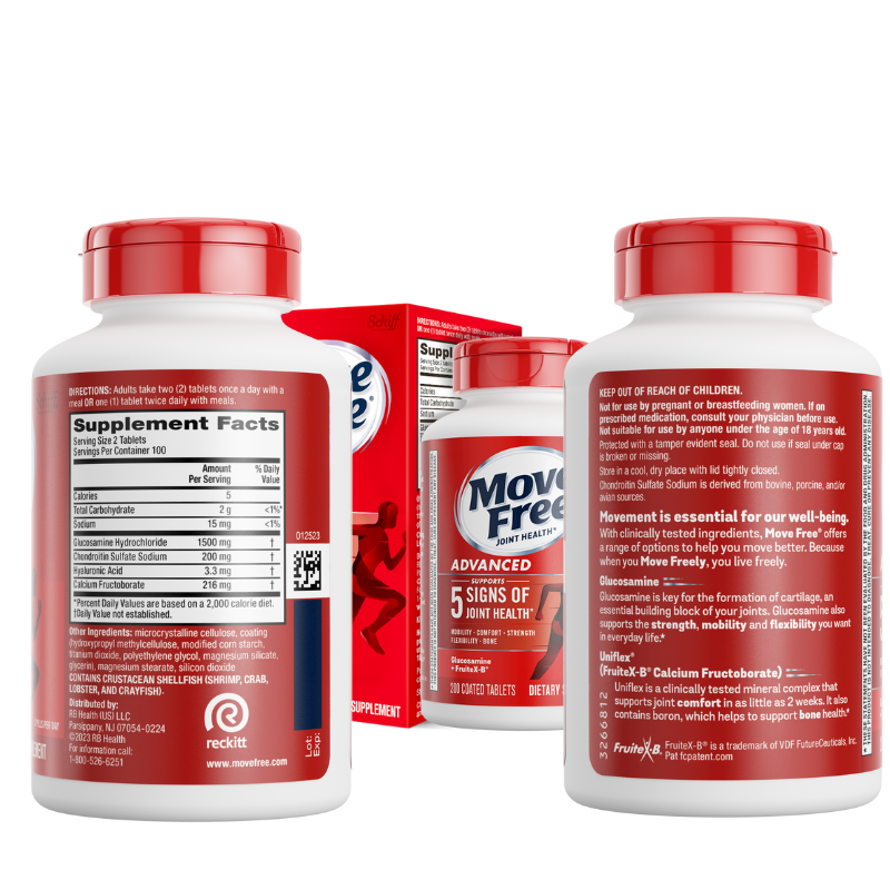 [Authentic] Schiff Move Free Advanced, Advanced MSM, Advanced Pro ...