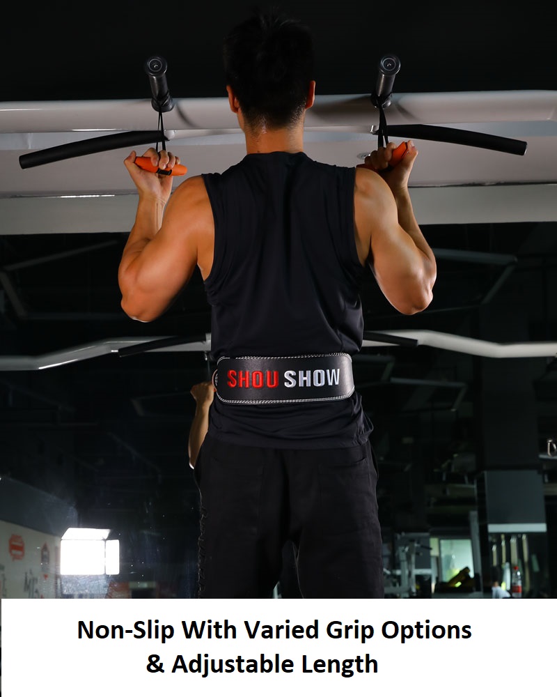 Multifunction Ergonomic Portable Pull Up Resistance Band Handles ...