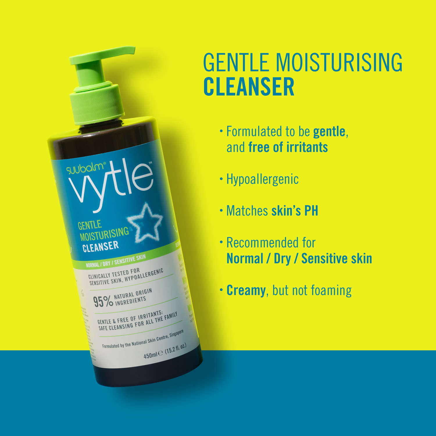 [Adult & Kids/Bundle] Vytle Gentle Moisturising Cleanser Bundle 2 x ...