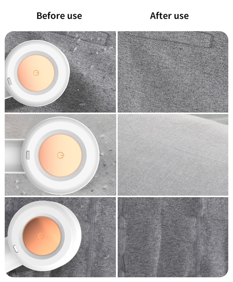 HXR Clothes Lint Remover Electric Fabric Shaver Defuzzer Mini Clothes ...