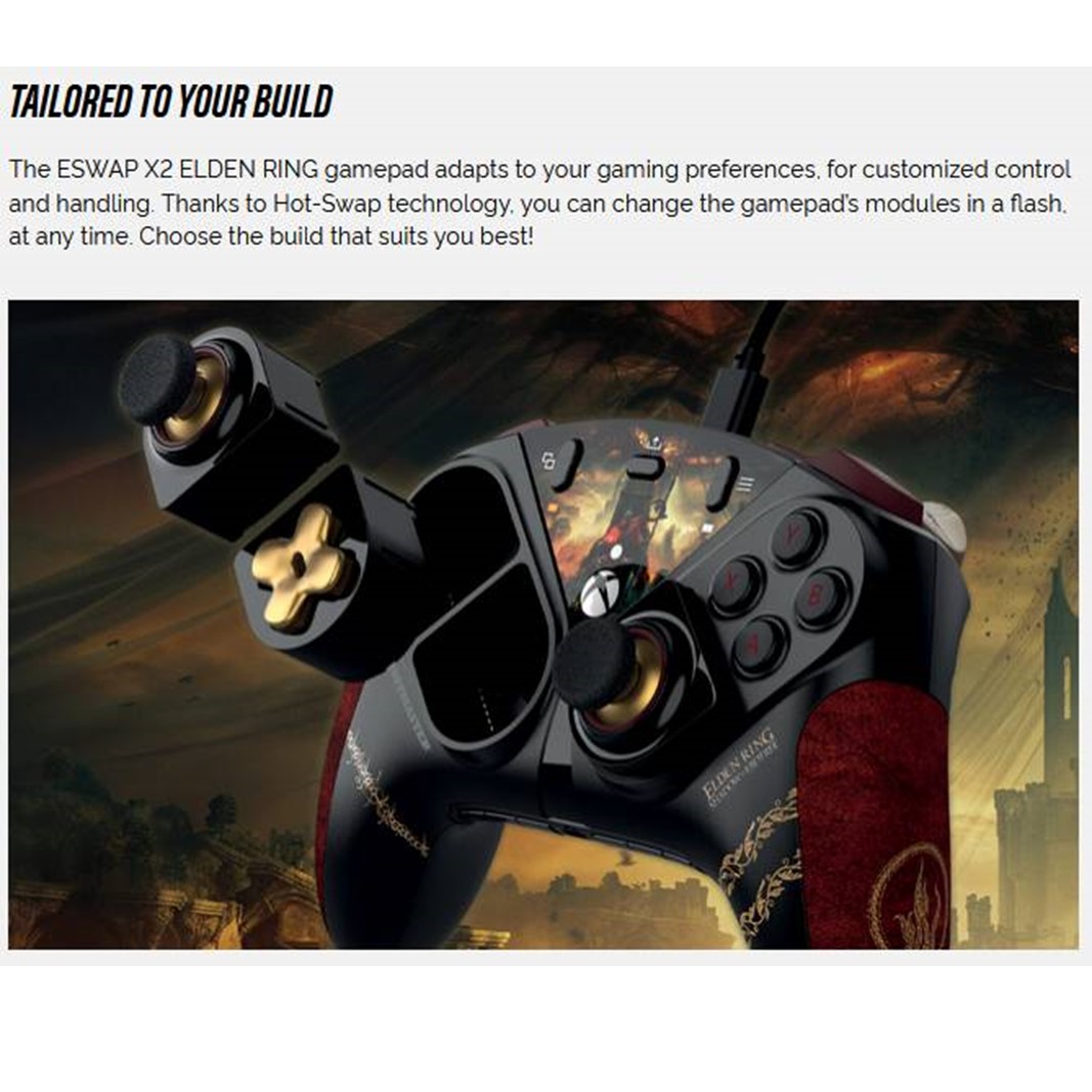 Thrustmaster eSwap X2 Pro Controller Elden Ring Edition Shopee