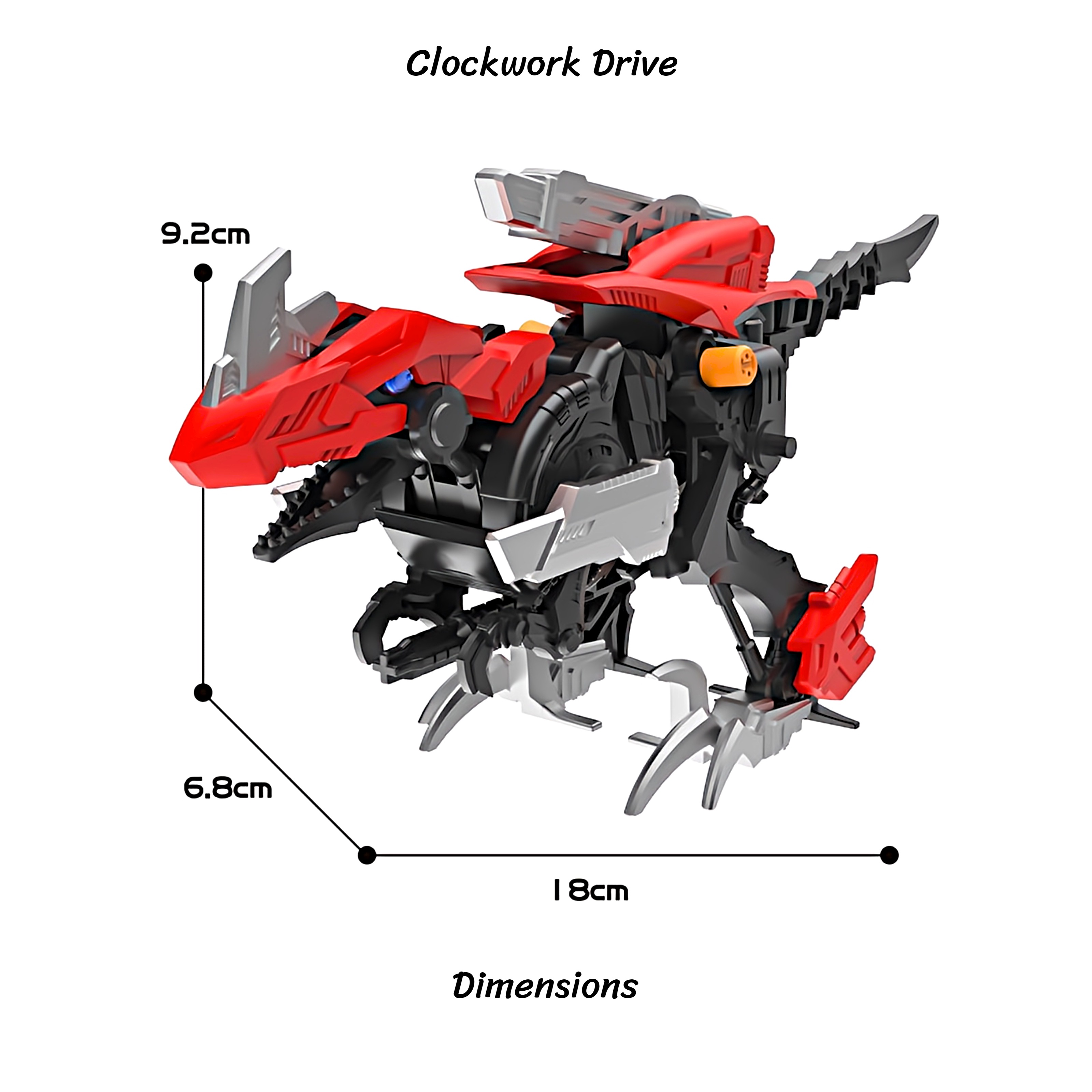 S.T.E.M Assembly Dinosaur Electric Drive/Clockwork Drive Assembly ...
