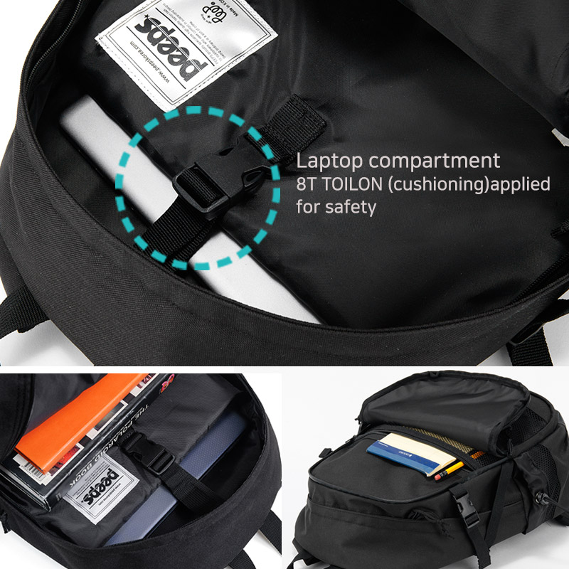 ★22-23FW新作★PEEPS★knockout backpack PEEPS] Knockout Backpack(Black) | Shopee Singapore