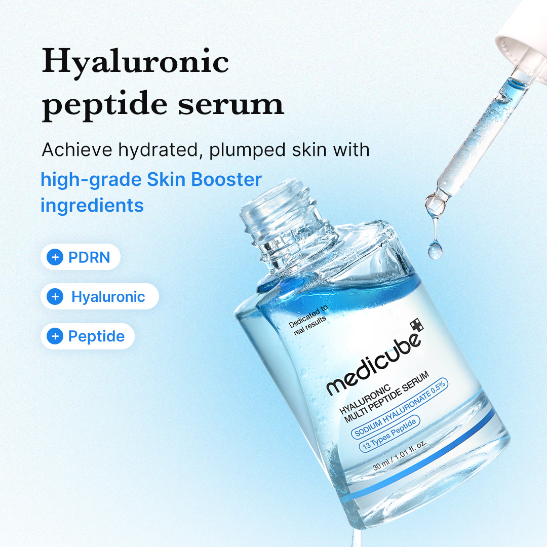 [medicube official] Hyaluronic Multi Peptide Serum - Liquid skin ...