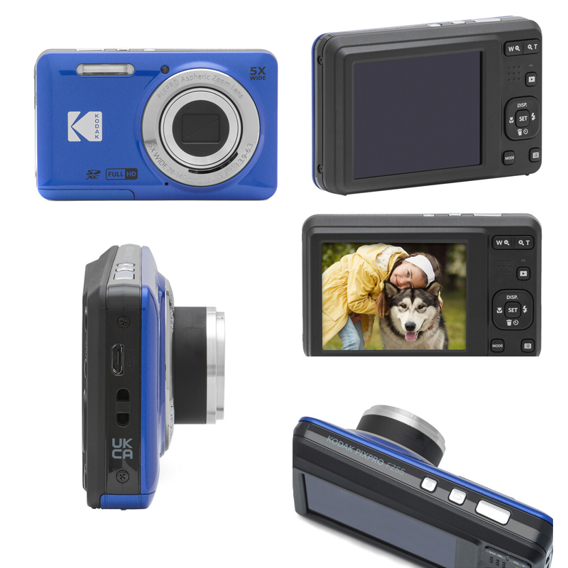 510290 KODAK PIXPRO 使いやすい ズーム FZ55-RD Amazon.com : Kodak PIXPRO FZ55, 16MP 28mm Wide-Angle Digital