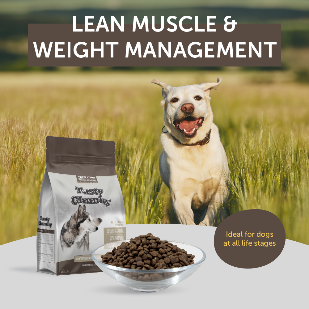 Top Ration Premium Dry Dog Food 300g | Kibbles, Complete Diet, Hi ...