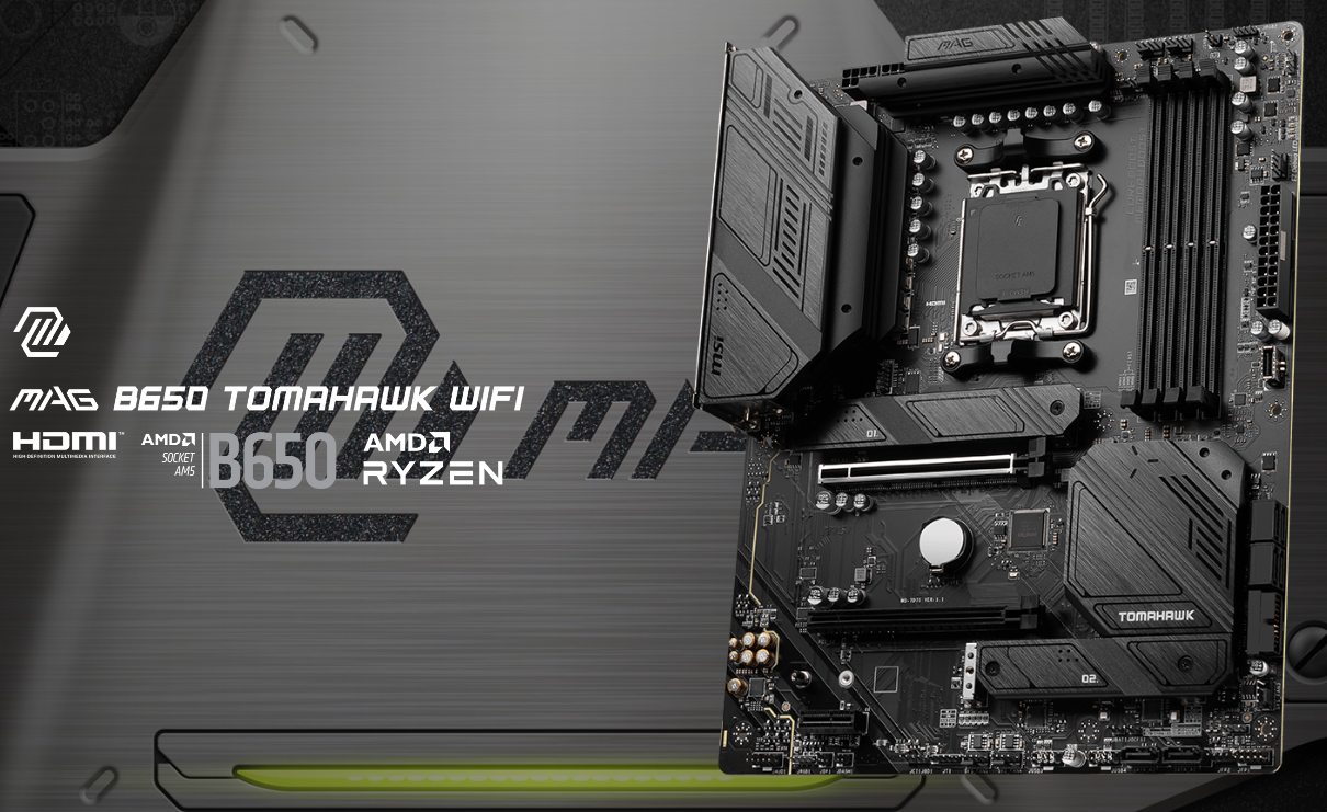 [CPU BUNDLE] MSI ATX MOTHERBOARD MAG B650 TOMAHAWK WIFI DDR5 BUNDLE ...