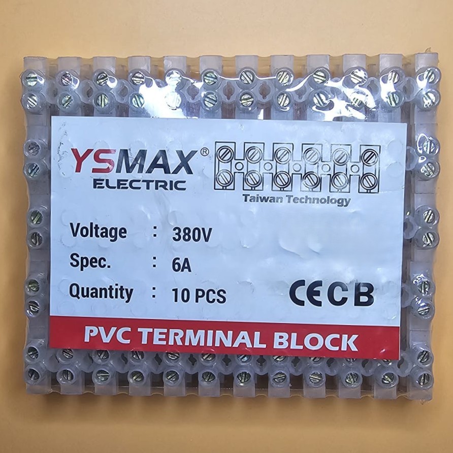Ready stock. 3 pieces PVC Terminal Block or PVC Cable Connector ...