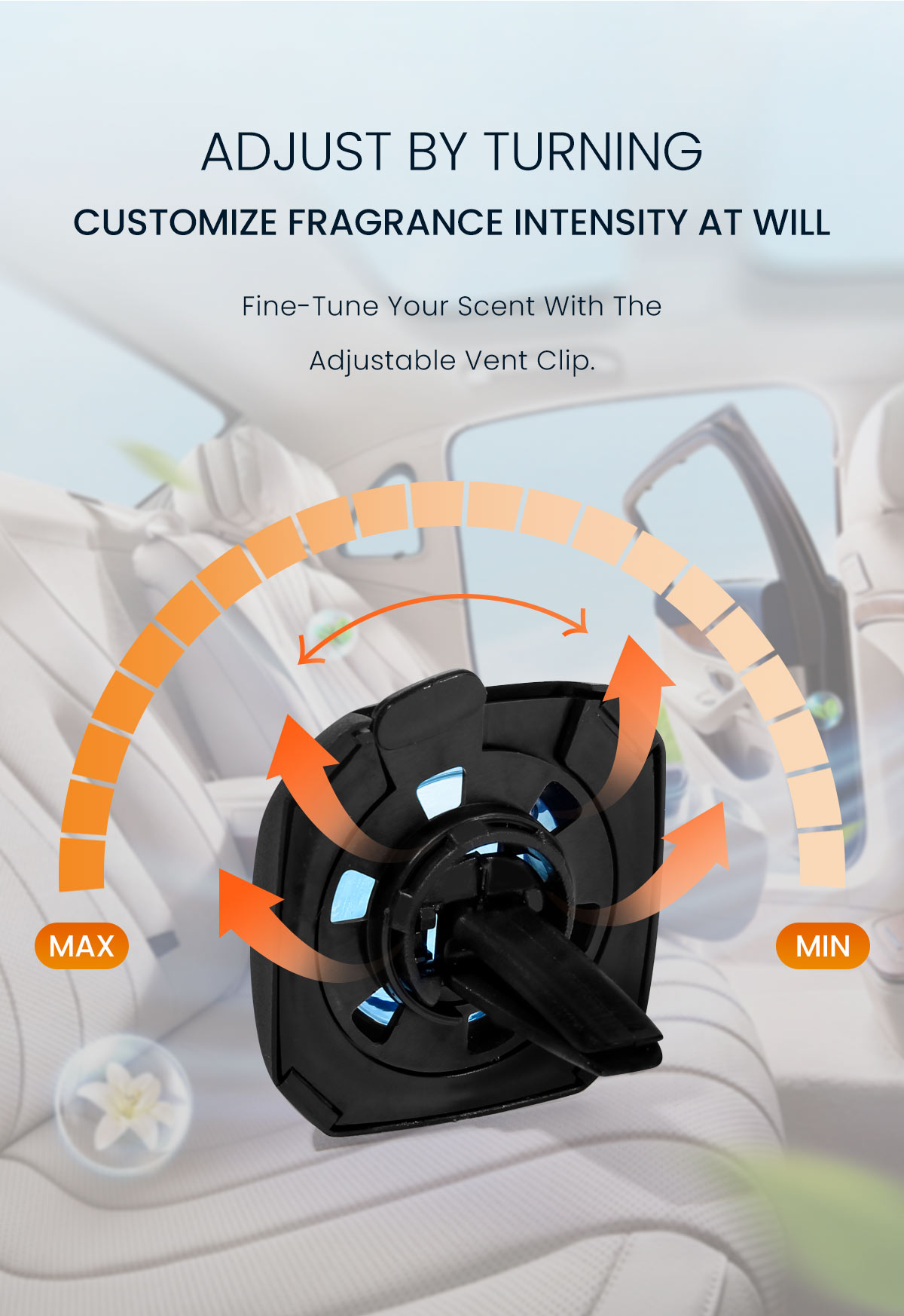 DriveJoy™ Car Air Freshener Vent Clip Fragrance-Long Lasting Car ...