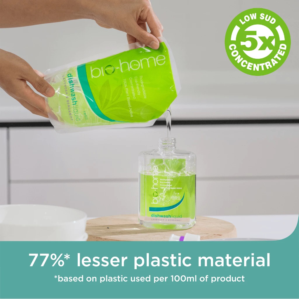 [Wholesale Price!] Bio-Home Dishwash Liquid Refill Pack 450ml | Shopee ...