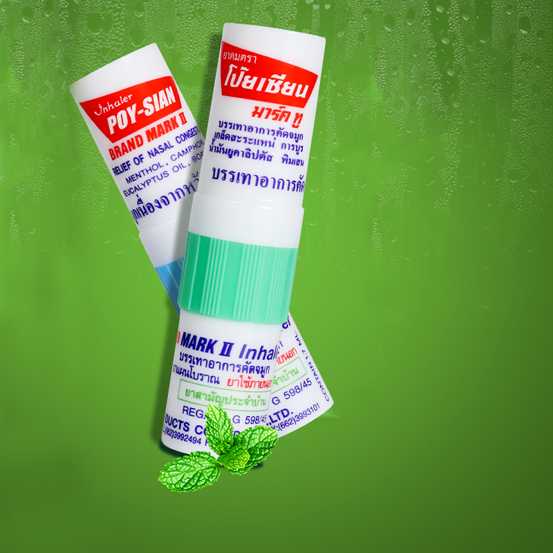 POY-SIAN Mark II Menthol Aromatherapy Nasal 2-in1 Inhaler | Shopee ...