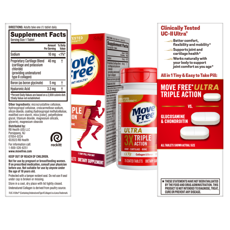 [Authentic] Schiff Move Free Advanced, Advanced MSM, Advanced Pro ...