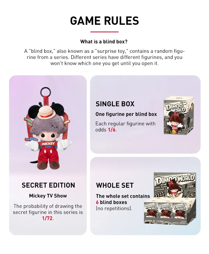 [SG 🇸🇬 SELLER] 💯% Authentic Ready Stock 👦 DIMOO WORLD × DISNEY Series ...