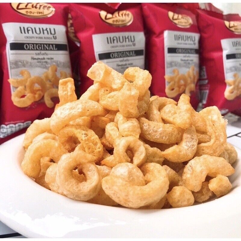 Entrée Thai Crispy Pork Rinds Keto High Protein Snacks Crunchy Pop ...