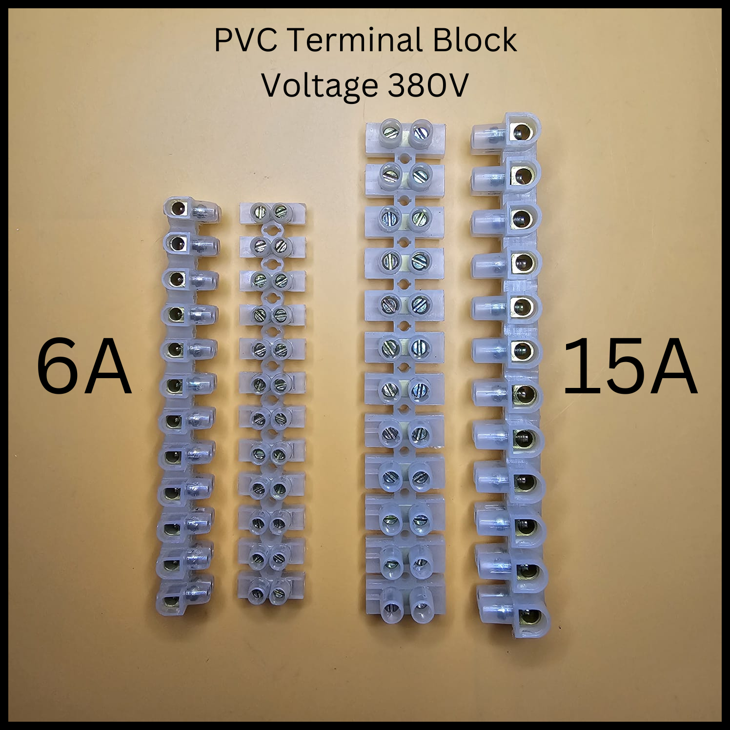 Ready stock. 3 pieces PVC Terminal Block or PVC Cable Connector ...