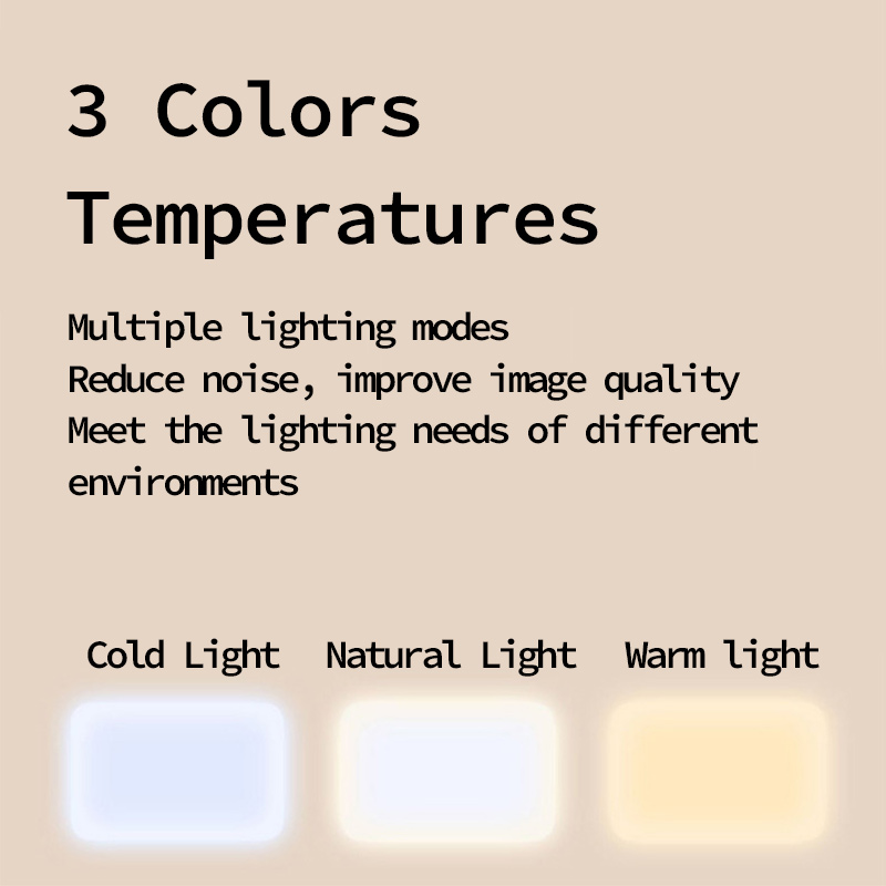 SG丨LED Selfie Light 3 Light Modes Fill Light With Clip For Phone Slr ...
