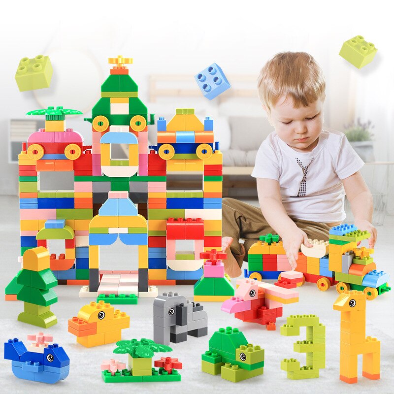 Large Building Blocks for Kids Compatible with Duplo & All Major Brands ...