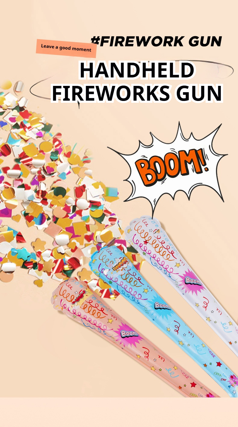 🌈SG Stock🌈Self-Inflating Fireworks Stick Handheld Aluminum Membrane ...