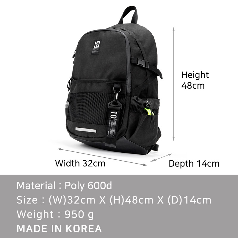 ★22-23FW新作★PEEPS★knockout backpack PEEPS] Knockout Backpack(Black) | Shopee Singapore