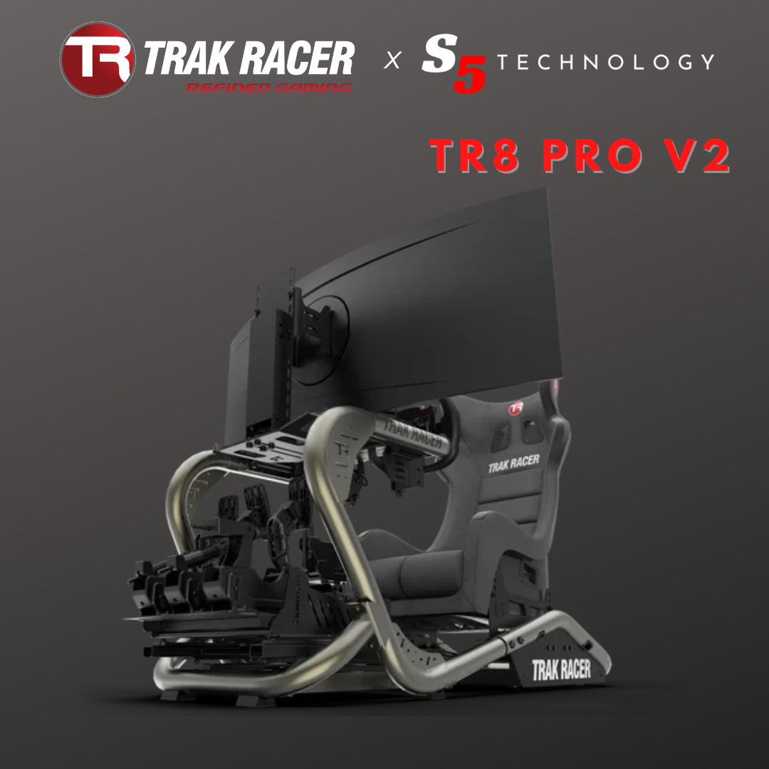 Trak Racer TR8 PRO V2 / Racing Simulator Cockpit / SIM RACING RIG ...