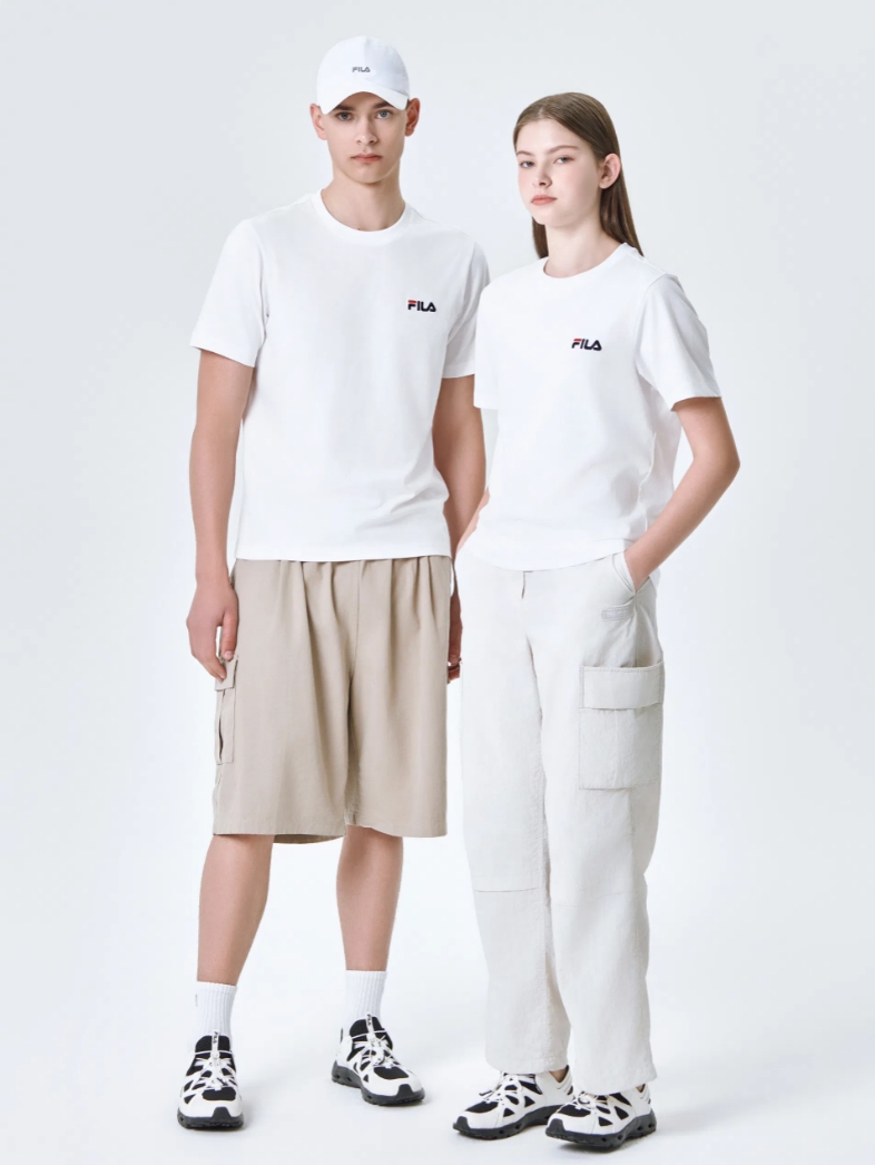 FILA Drywave Basic Small Linear T-Shirt (2026New) | Shopee Singapore