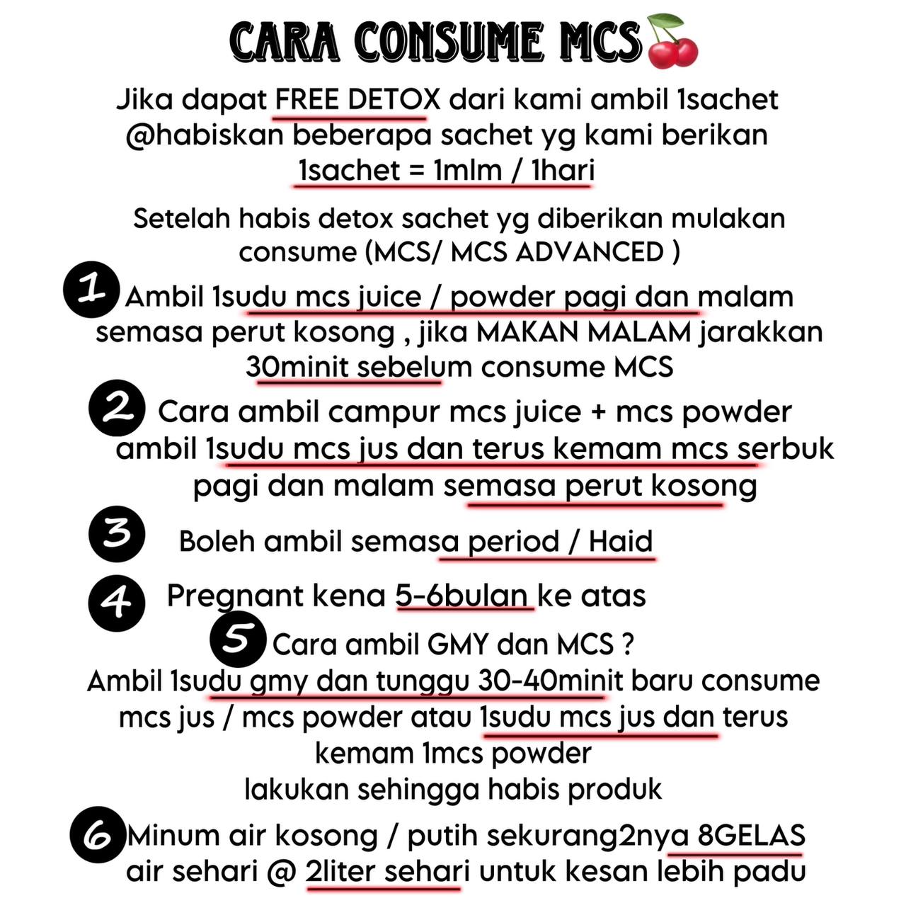 MCS MY CHERRY SKIN JUICE | MCS ADVANCED POWDER - AKERA WELLNESS ...