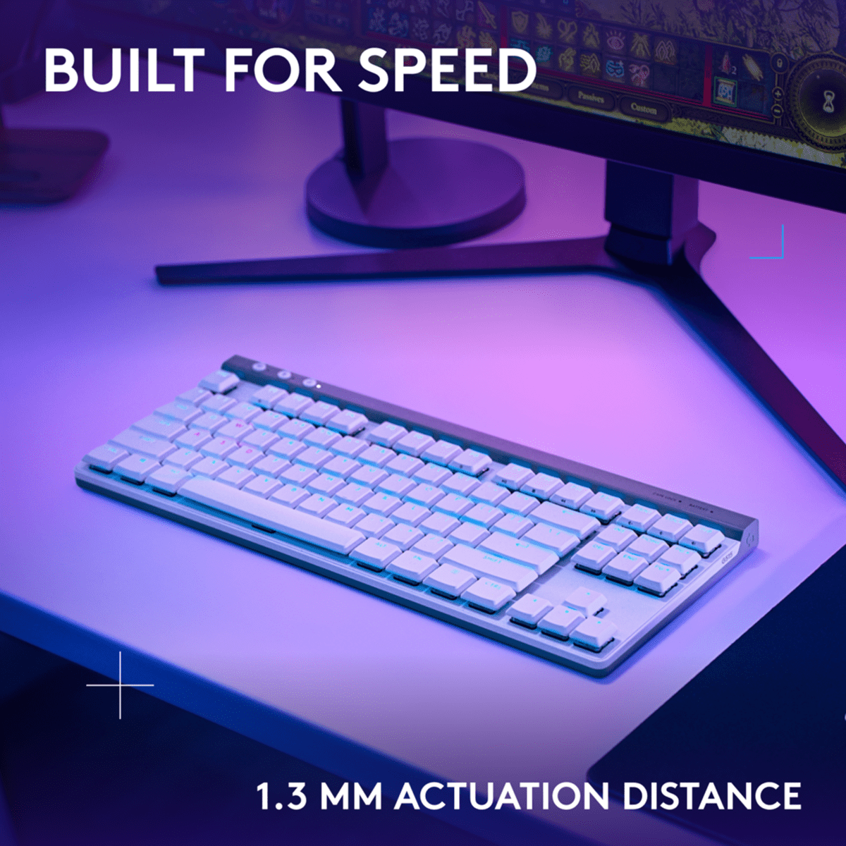 Logitech G515 LIGHTSPEED TKL Low Profile Wireless Gaming Keyboard ...