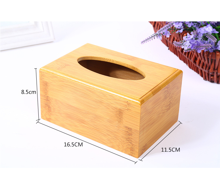 Singapore Bamboo Wooden Tissue Box Sliding Bottom Board Wooden Tissue ...