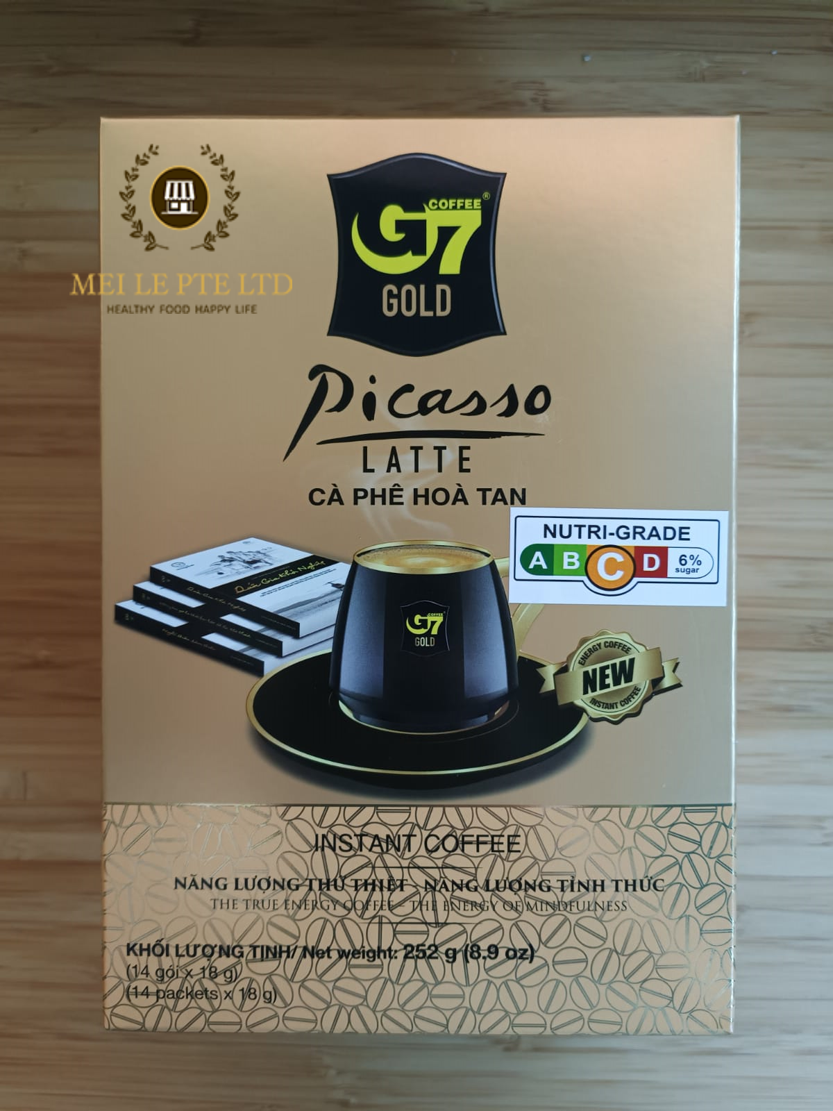 Bundle of 2 - G7 Gold Picasso Instant 3 in 1 Coffee - Box 14 sticks x ...