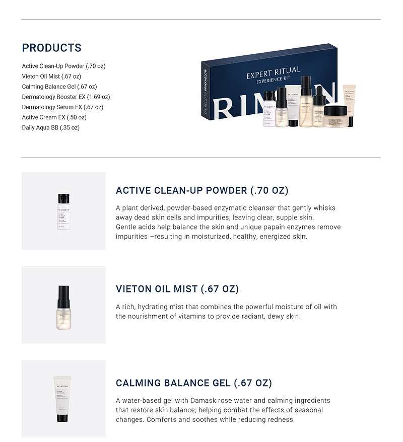 Experience Kit | Ready Stock | Riman Expert Ritual Kit | EX Line