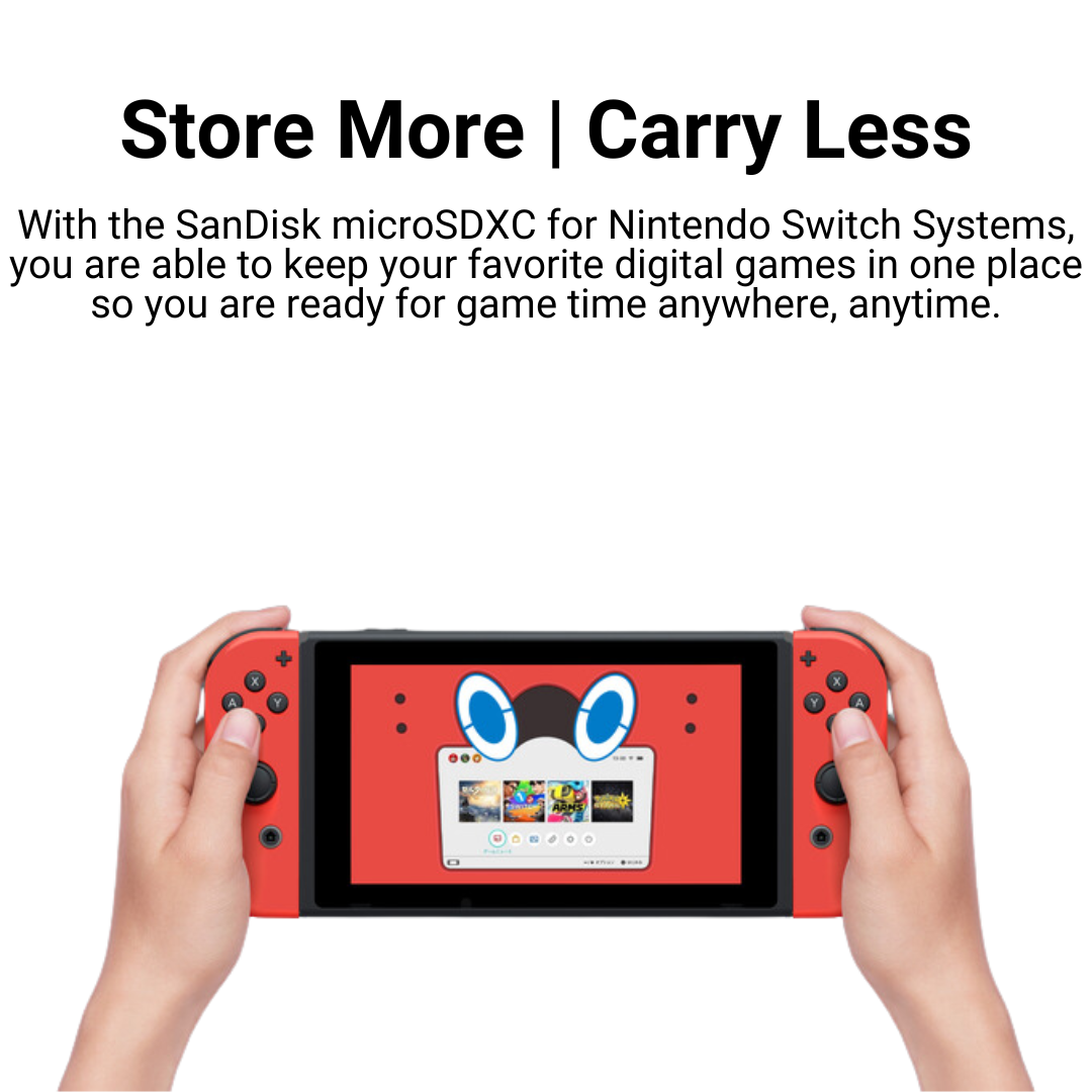 [SG Ready Stock] SanDisk Nintendo® Licensed microSDXC Micro Sd Card for ...