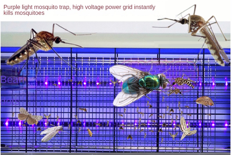 Electric insect killer Blue light strong 2800V circuit with protection ...