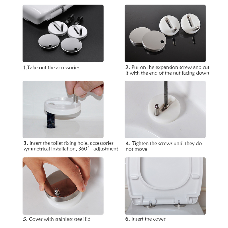 【HM】SG Toilet Seat Cover/Quick Release/Silent Slow-Close/Extra ...