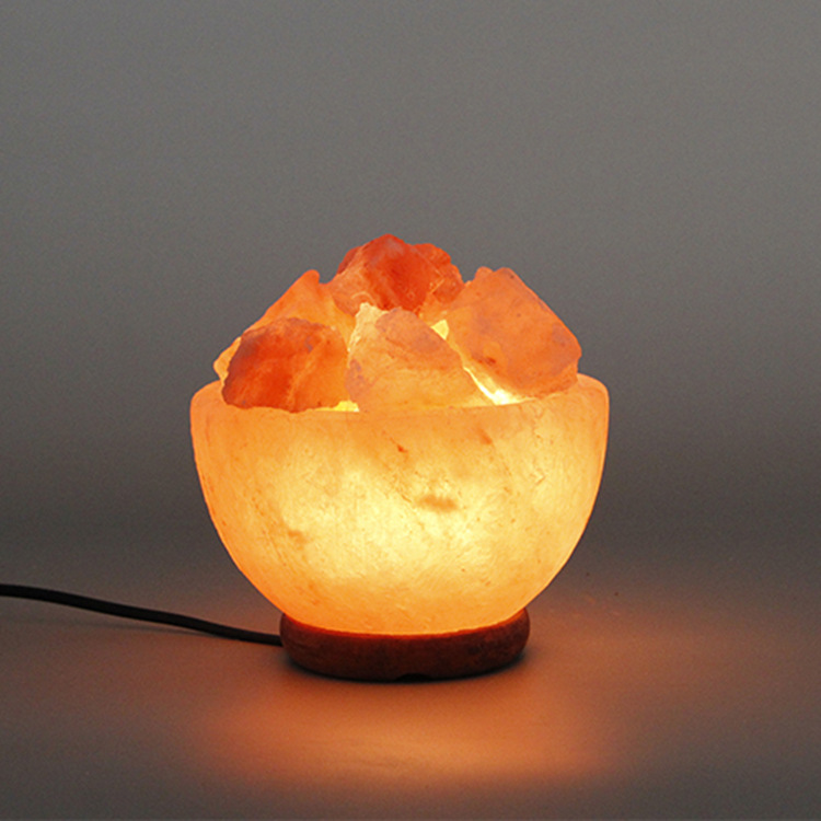 Himalayan Salt Lamp Natural Crystal Salt Rock Lamp For Warm Peaceful