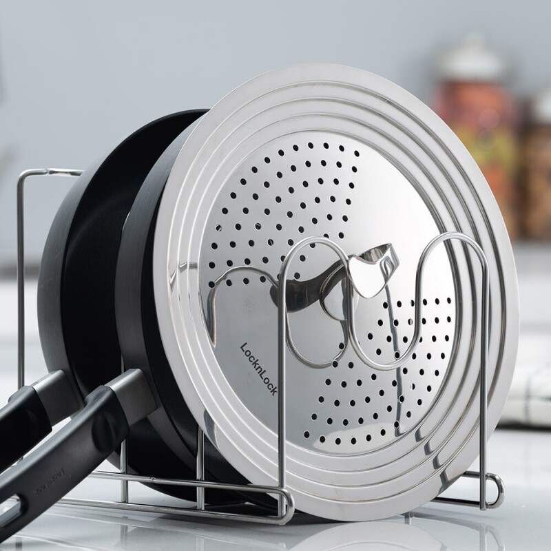 LocknLock All Stainless Multi Cover 22~30cm Stainless Steel Lid ...