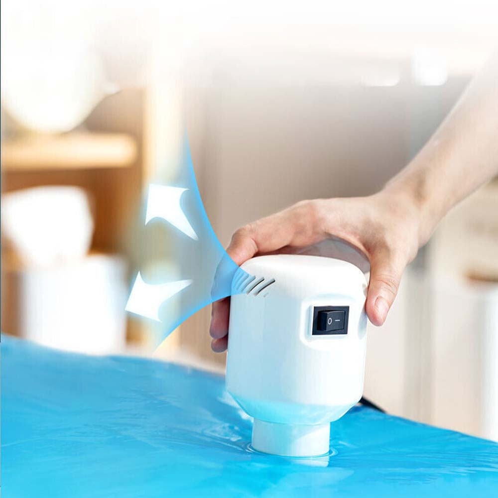 Electric Pump inflate/deflate Rechargeable Inflatable Pump portable air ...