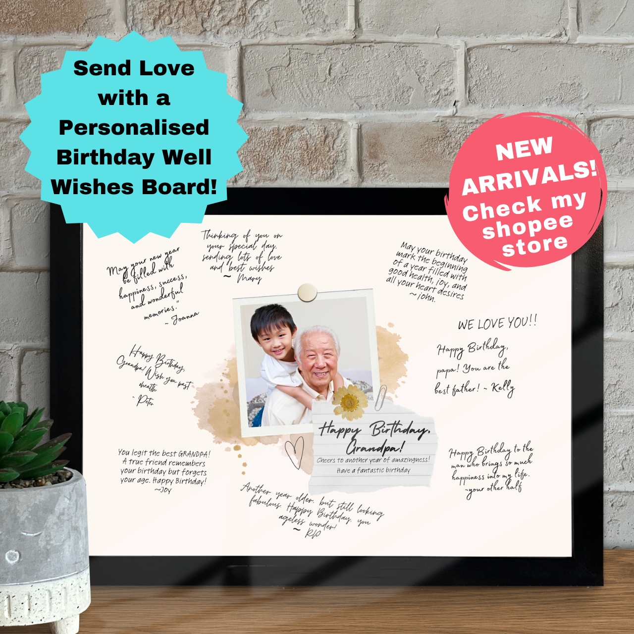 Personalised Farewell Retirement Message Board for your leaving ...