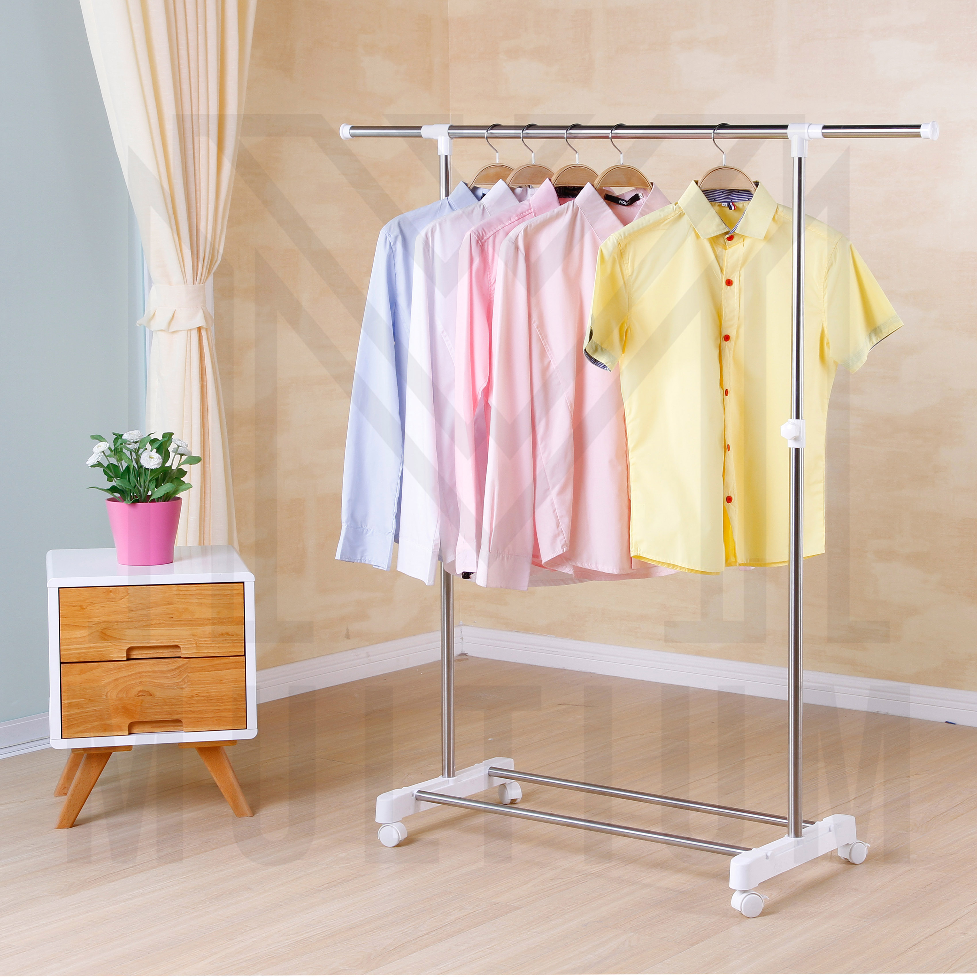 Laundry Rack 1.5M (SINGLE POLE) Clothes Drying Rack | Clothes hanger ...