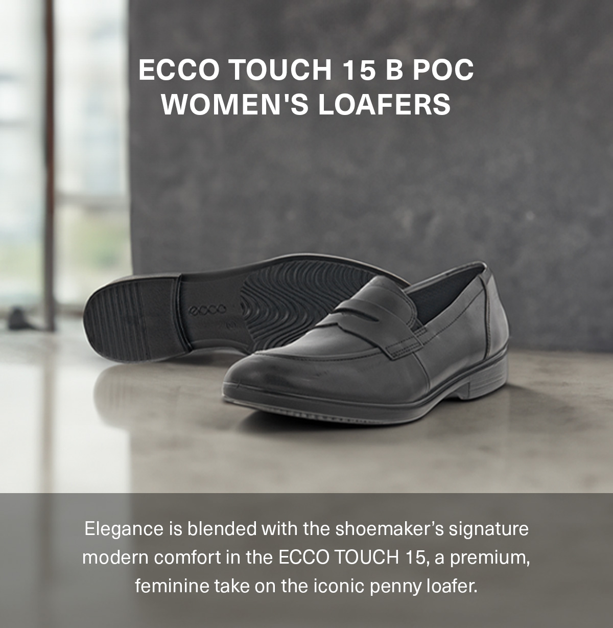 ECCO TOUCH 15 B POC WOMEN S LOAFERS Shopee Singapore