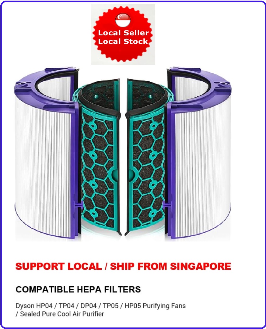 Hepa Filter Dyson Filter Pure Hot Cool Glass Hepa Dyson Pure Cool