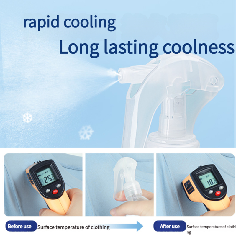SG [READY STOCK] Cooling menthol body spray 50ml Cooling kool fever ...
