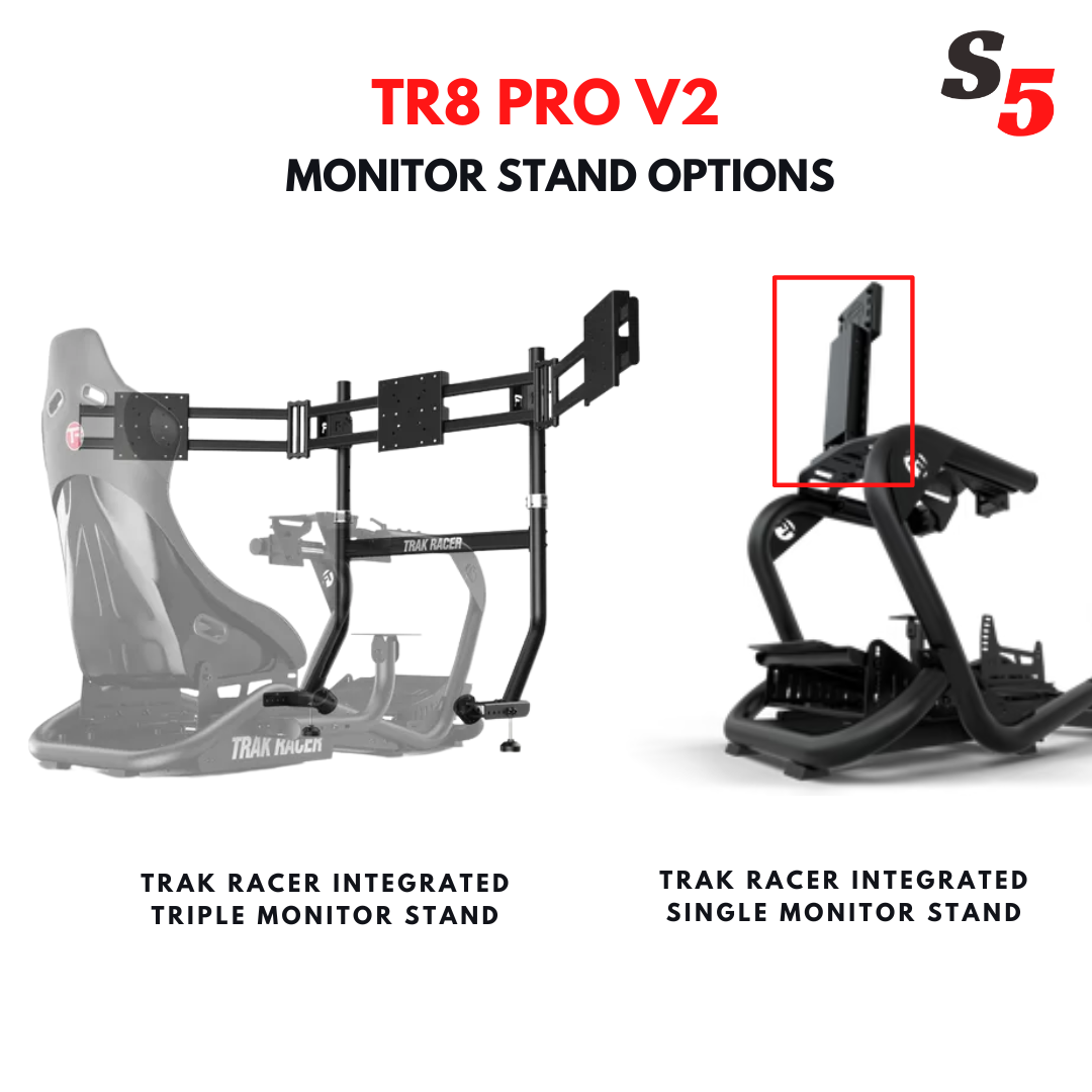 Trak Racer TR8 PRO V2 / Racing Simulator Cockpit / SIM RACING RIG ...
