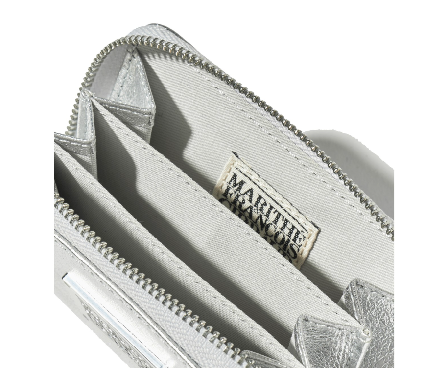 【MARITHEFRANCOISGIRBAUD】CIRCLE LOGO CARD WALLET BAG MARITHEFRANCOISGIRBAUD】CIRCLE LOGO CARD WALLET BAG CIRCLE